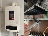 Обслуживание газового котла Buderus U072-24 в Буграх